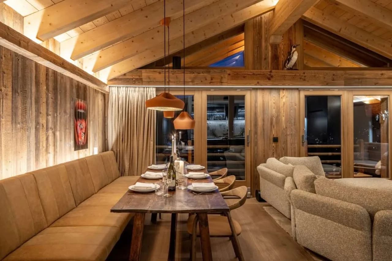 Appartement Verbier Avec Balcon et Cheminée, photo 4