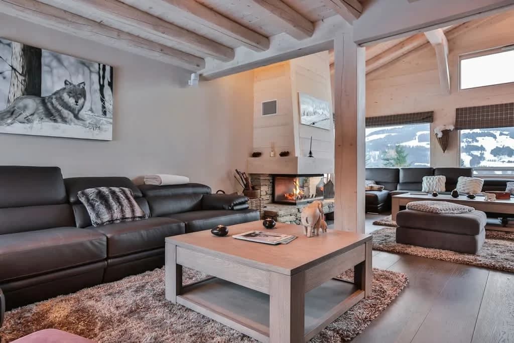 Luxus-Chalet mit 180° Mont-Blanc-Blick, Foto 3