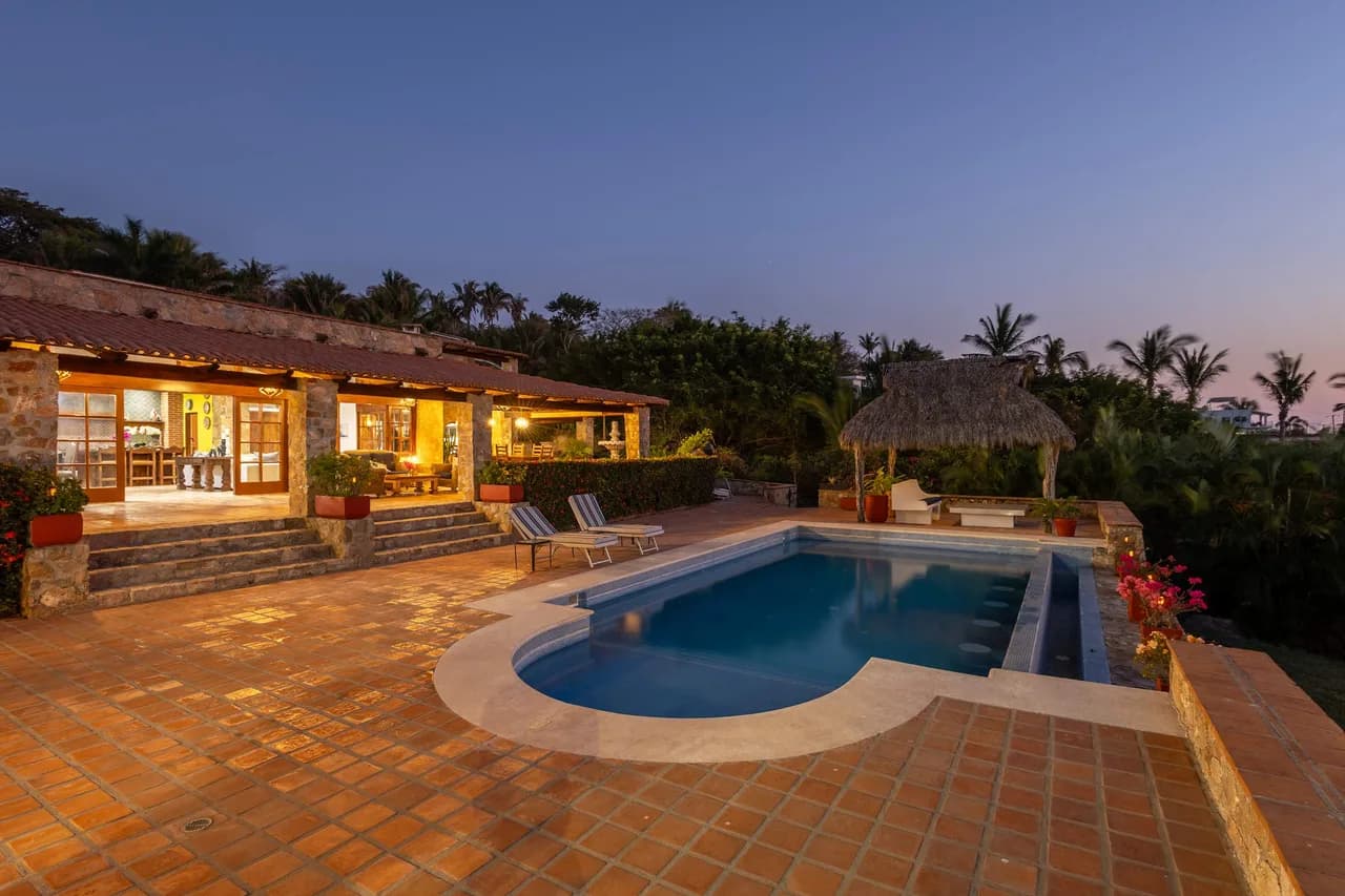 Ocean View Hacienda with Pool in Punta Mita, photo 2