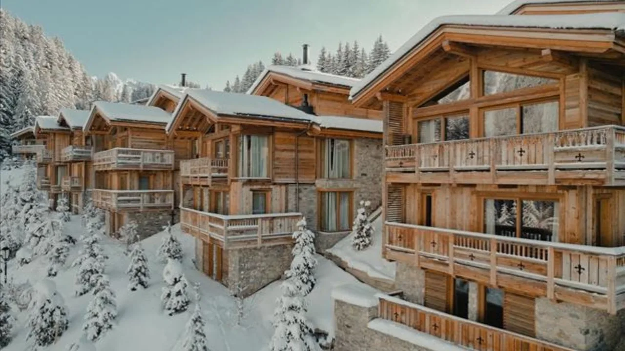 Chalet de 5 habitaciones en Courchevel con acceso a spa