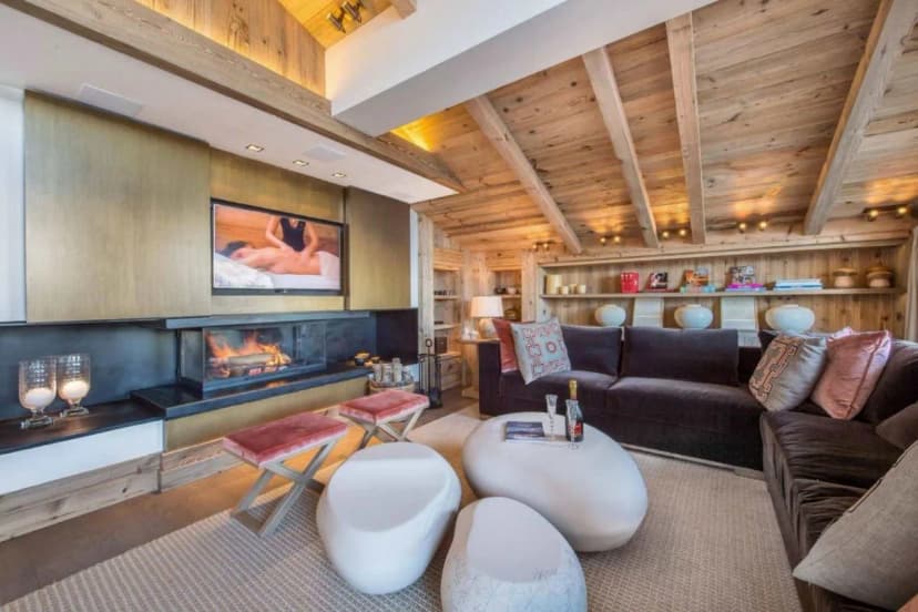 Refined Mountain Residence With Direct Ski Access