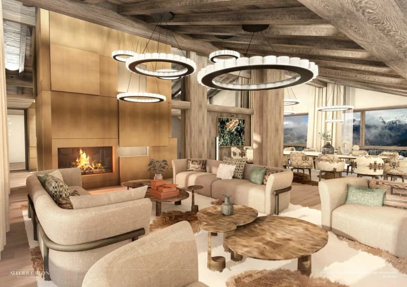 Modern Alpine Penthouse With Mountain Views