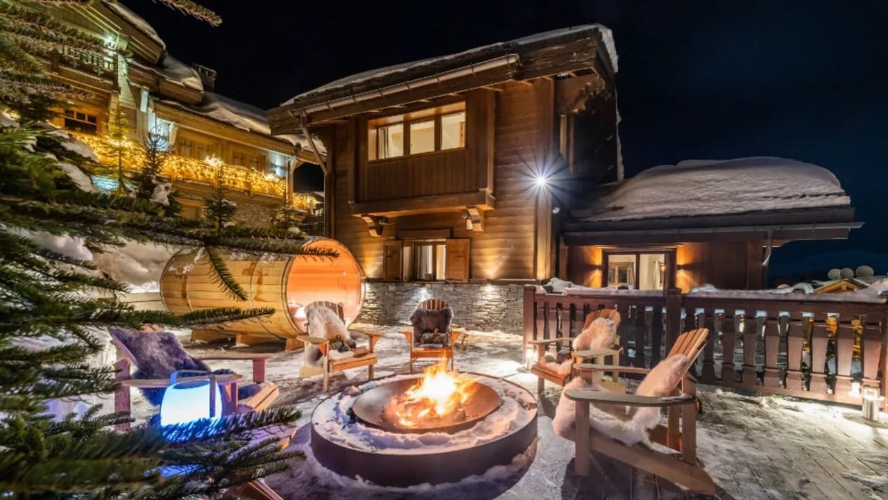Amplio Chalet en Courchevel con Spa y Piscina