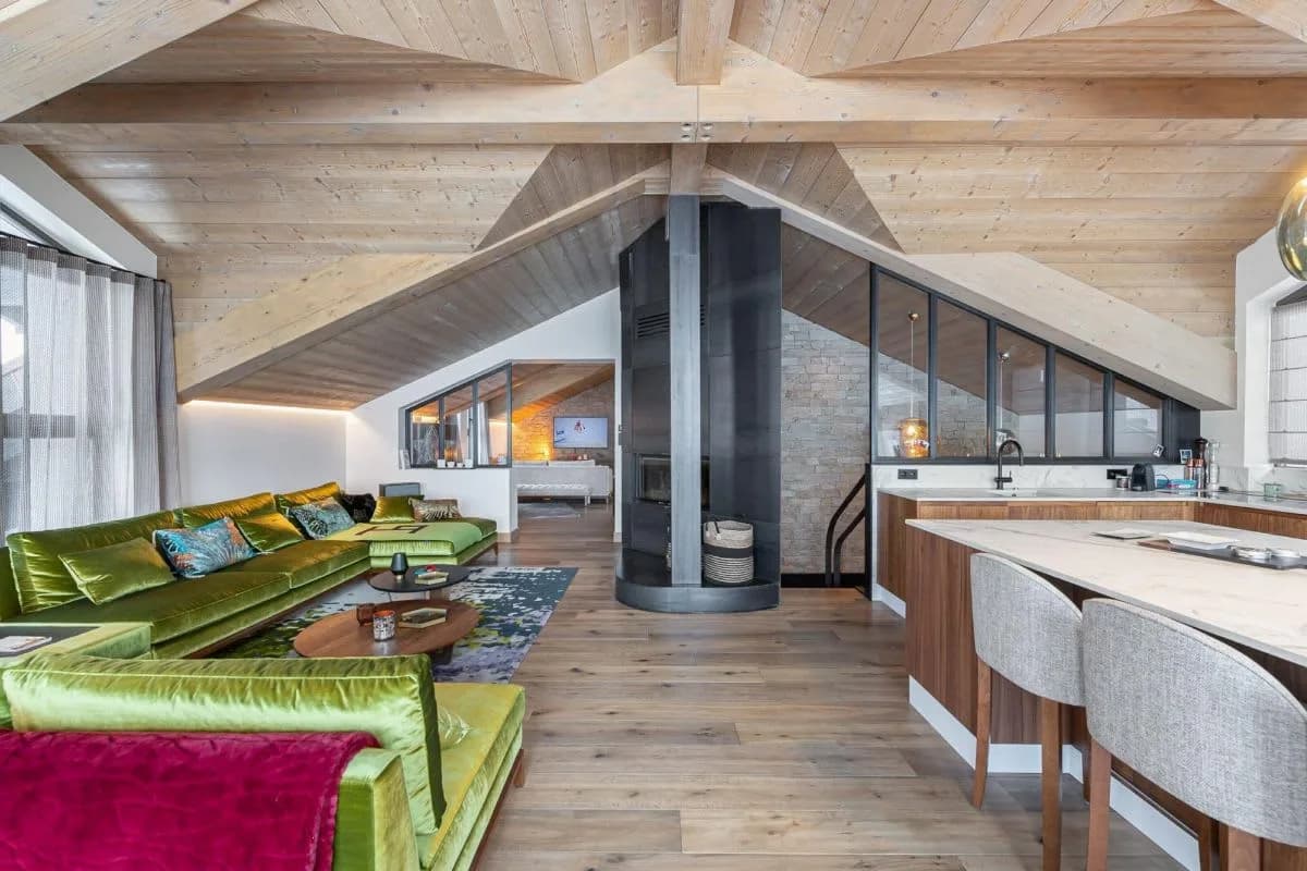 Apartamento Contemporáneo en Courchevel para Ocho Adultos, foto 4