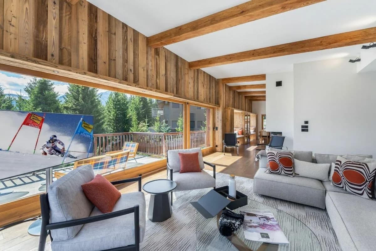 Retiro Escénico en Courchevel para Seis Huéspedes, foto 2