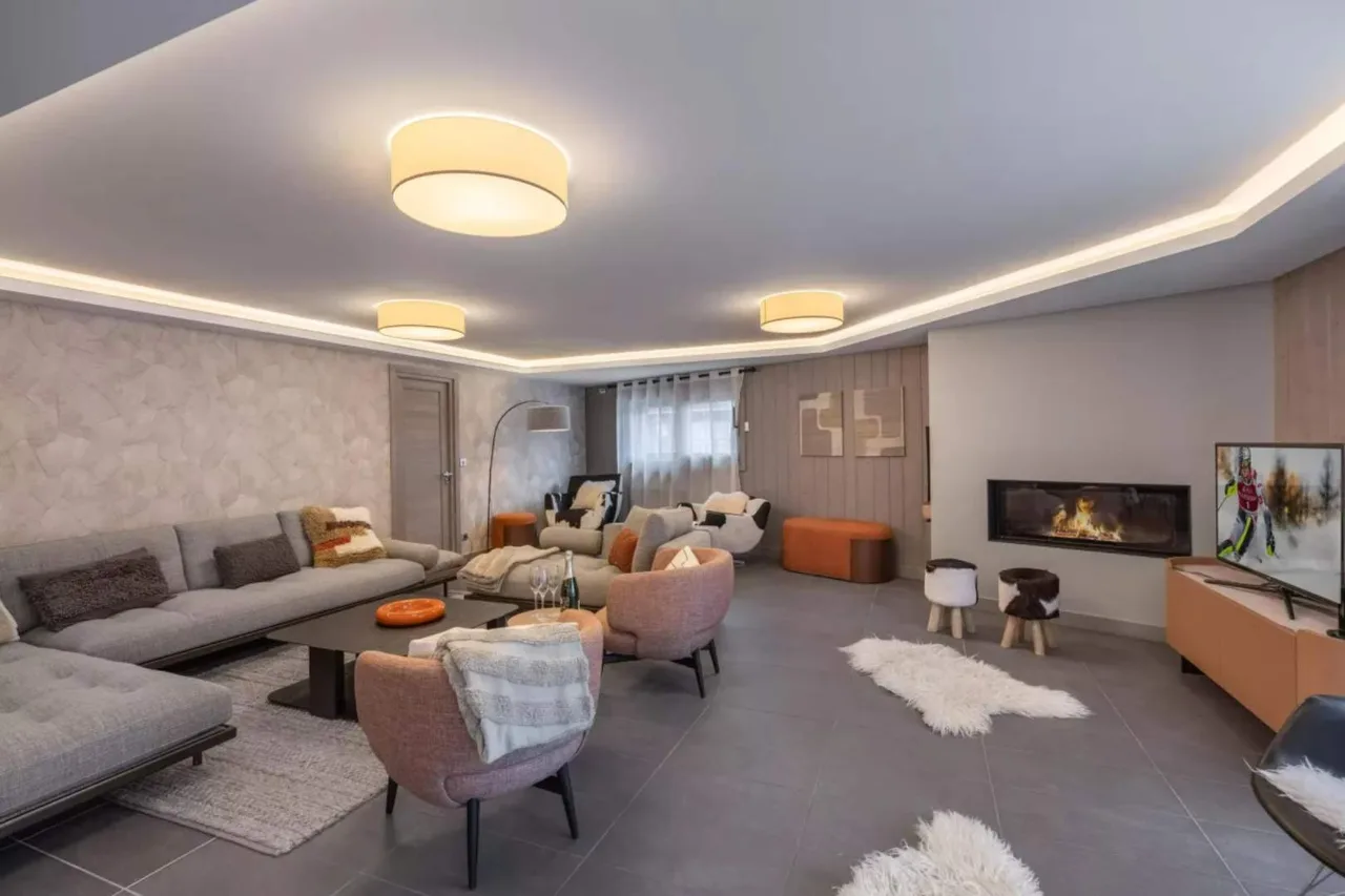 Ubicación privilegiada en Courchevel con comodidad en suite