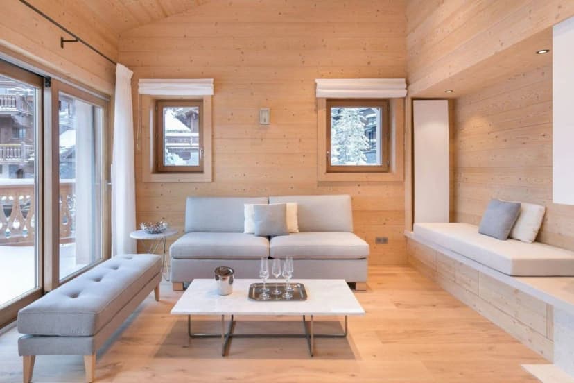 Inviting Mountain Apartment With Open Kitchen