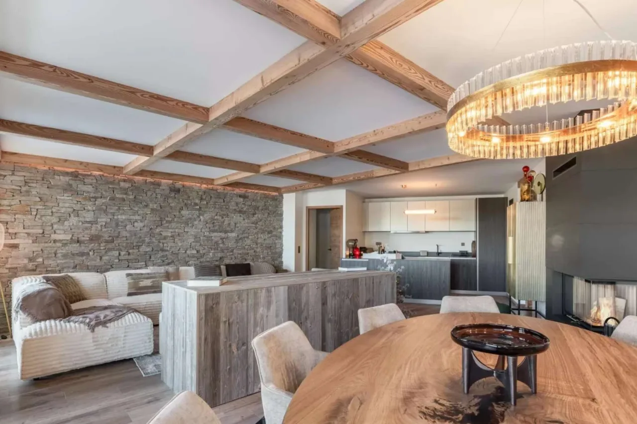 Escapada Contemporánea en Courchevel con Acceso a Jacuzzi, foto 2
