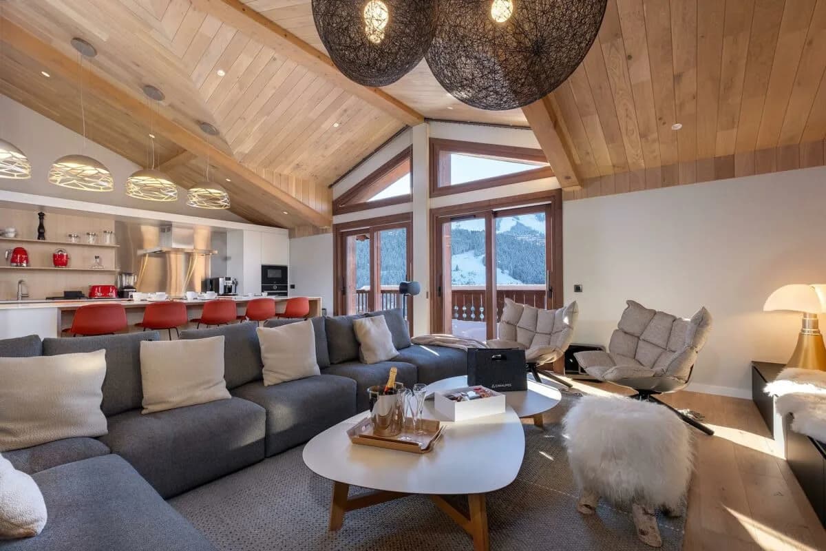 Luxuriöser Aufenthalt mit Panoramablick auf die Berge, Foto 5