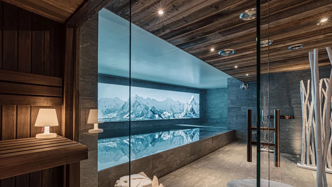 Malersicher Alpen-Rückzugsort mit Innenpool, Foto 4