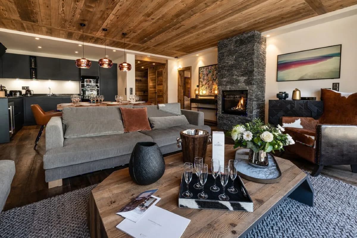 Elegantes alpines Apartment mit Whirlpool, Foto 4