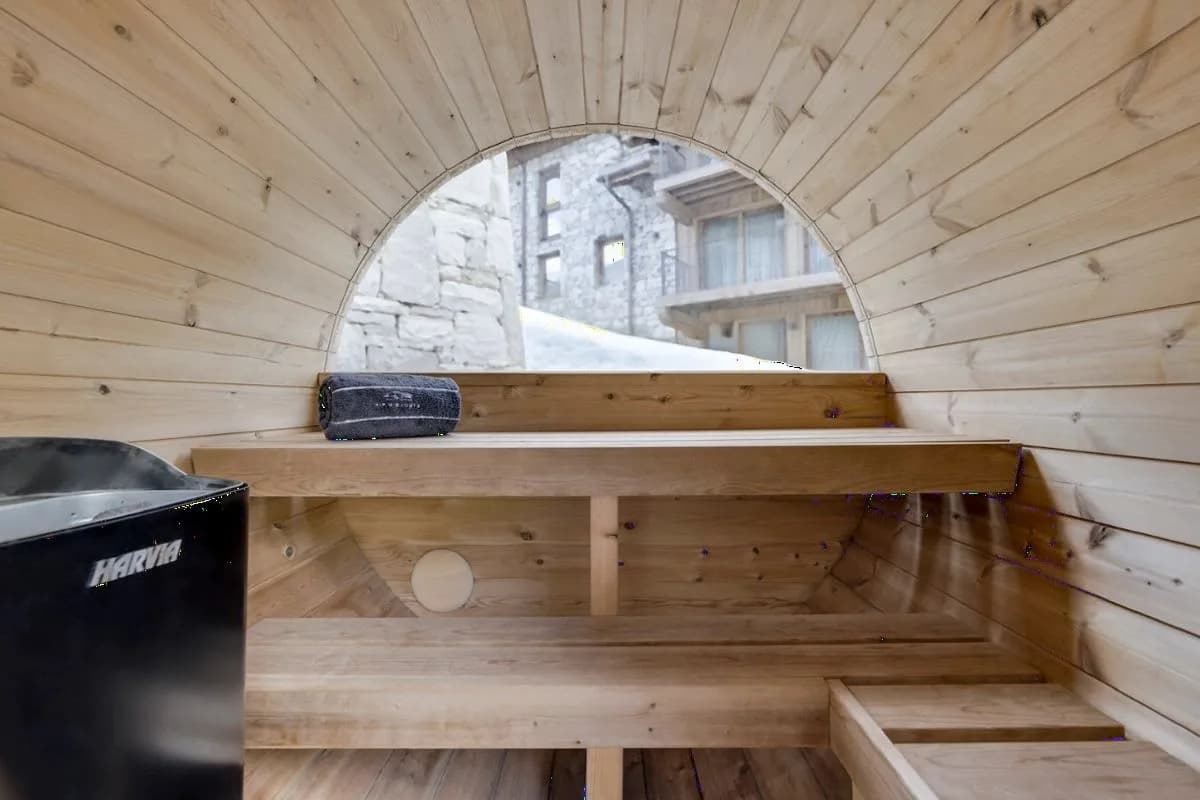 Retiro de Esquí Relajante con Sauna Exterior, foto 3