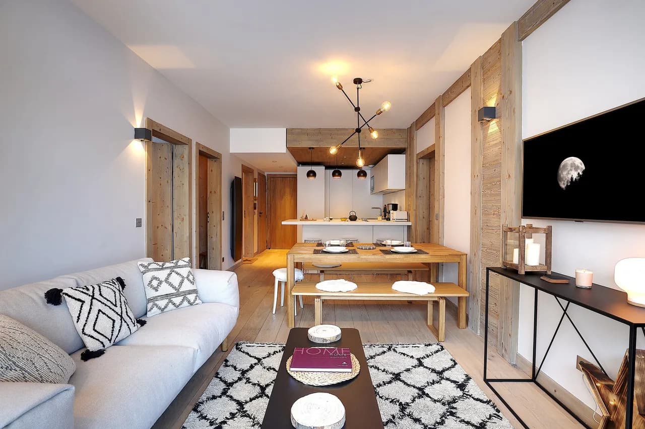 Apartamento Escénico Alpino con Acceso a Esquí