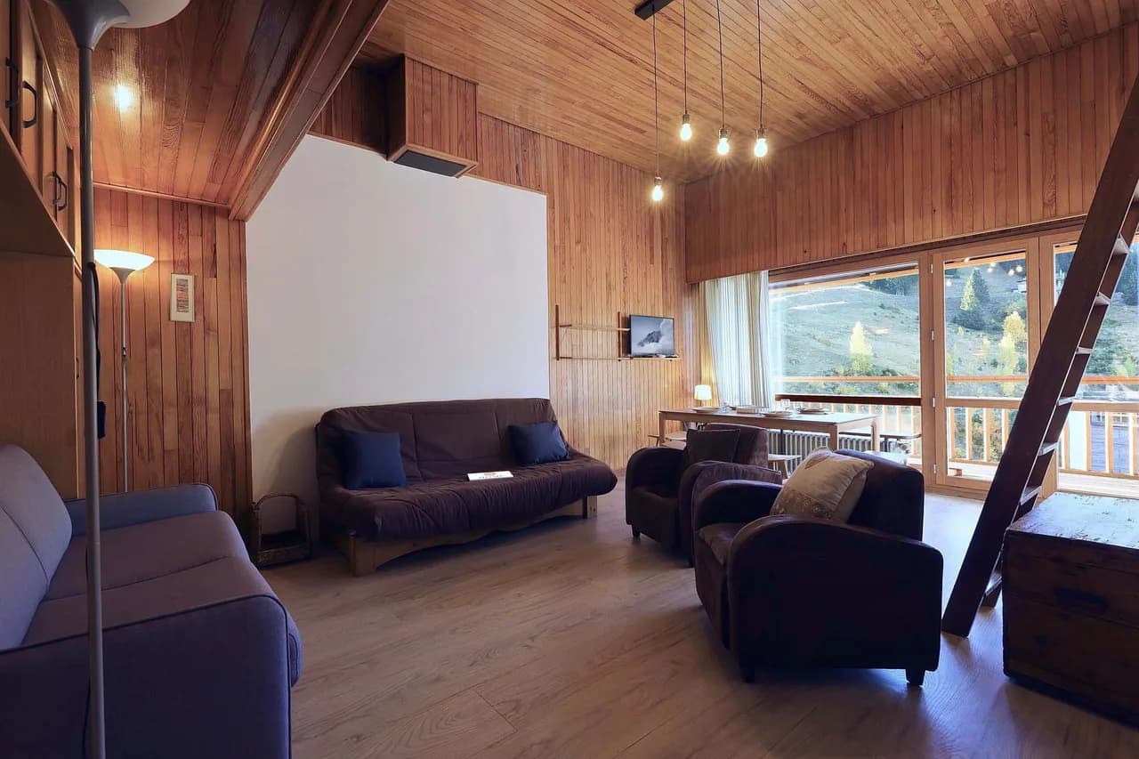 Sonnendurchflutetes Bergstudio mit Ski-Zugang, Foto 4