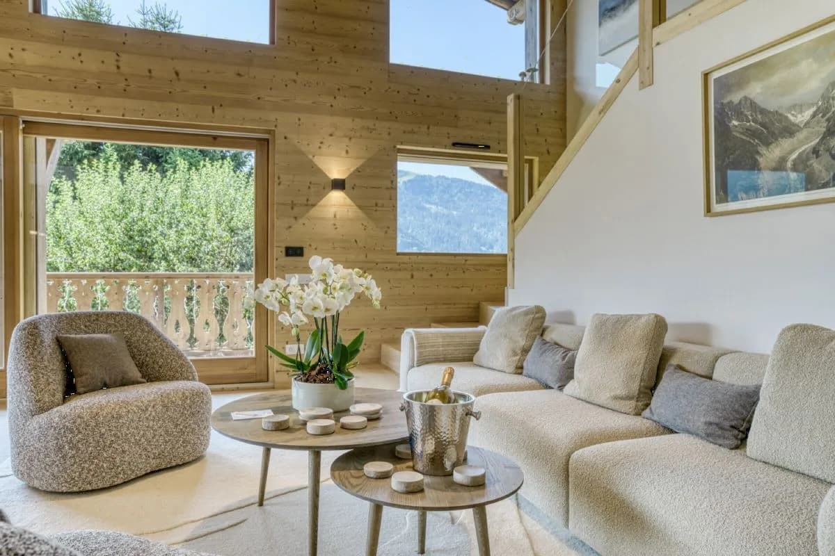 Malersches Chalet Nähe Megève, Foto 4
