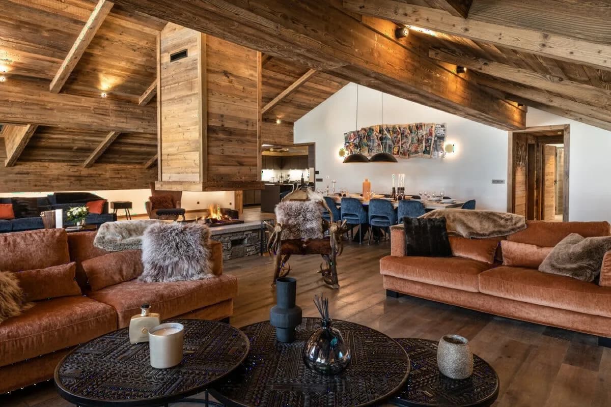 Penthouse Élégant en Montagne avec Spa