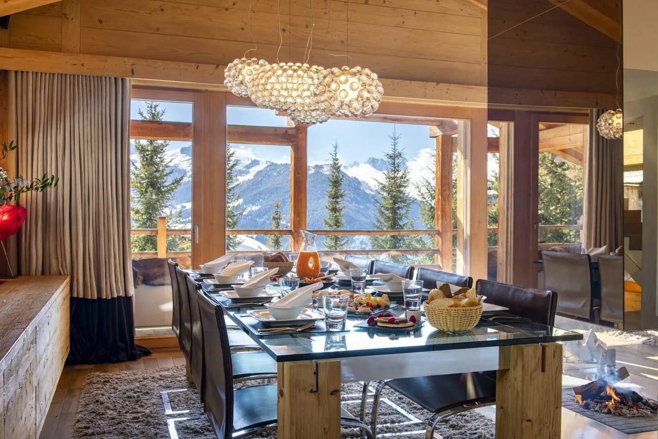 Retraite de Luxe à Verbier Avec Spa et Salle de Sport, photo 3