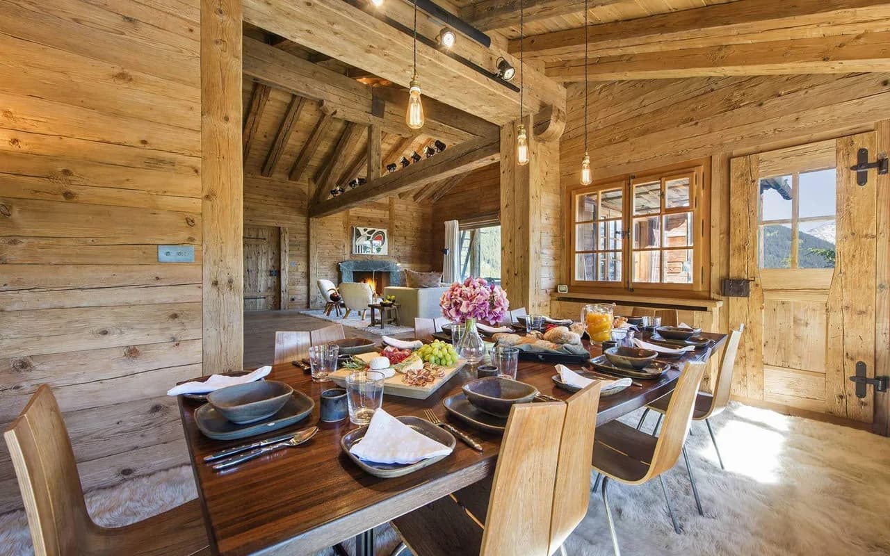 Chalet alpin serein avec vues sur les montagnes, photo 3