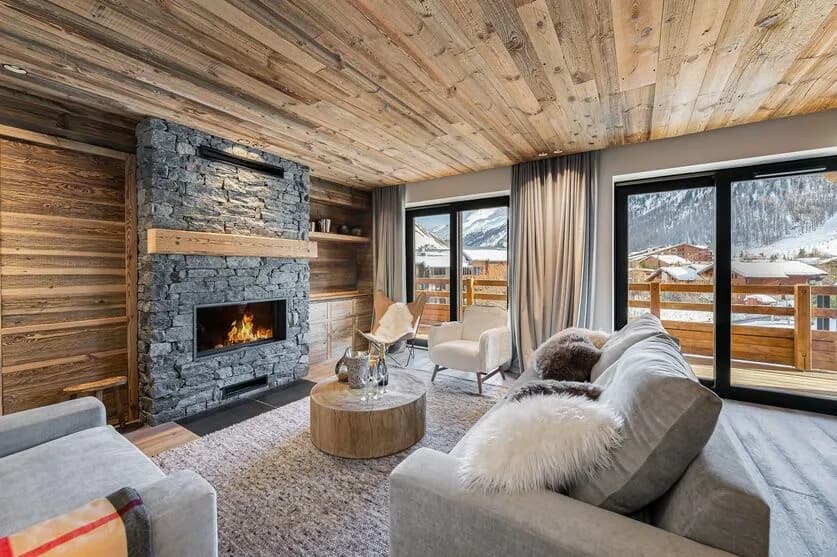 Appartement élégant à Val d’Isère avec balcon