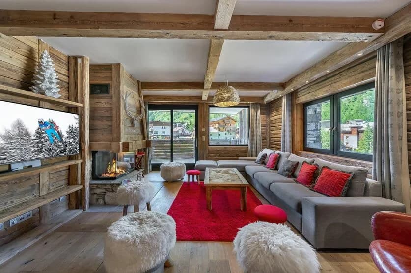Savoyard Stil Apartment im Resort Zentrum, Foto 2