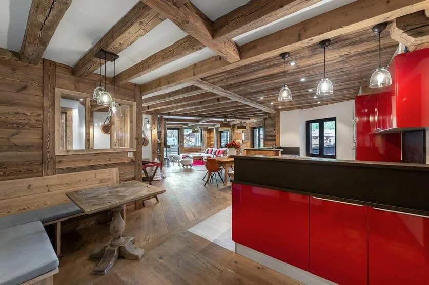 Savoyard Stil Apartment im Resort Zentrum, Foto 5