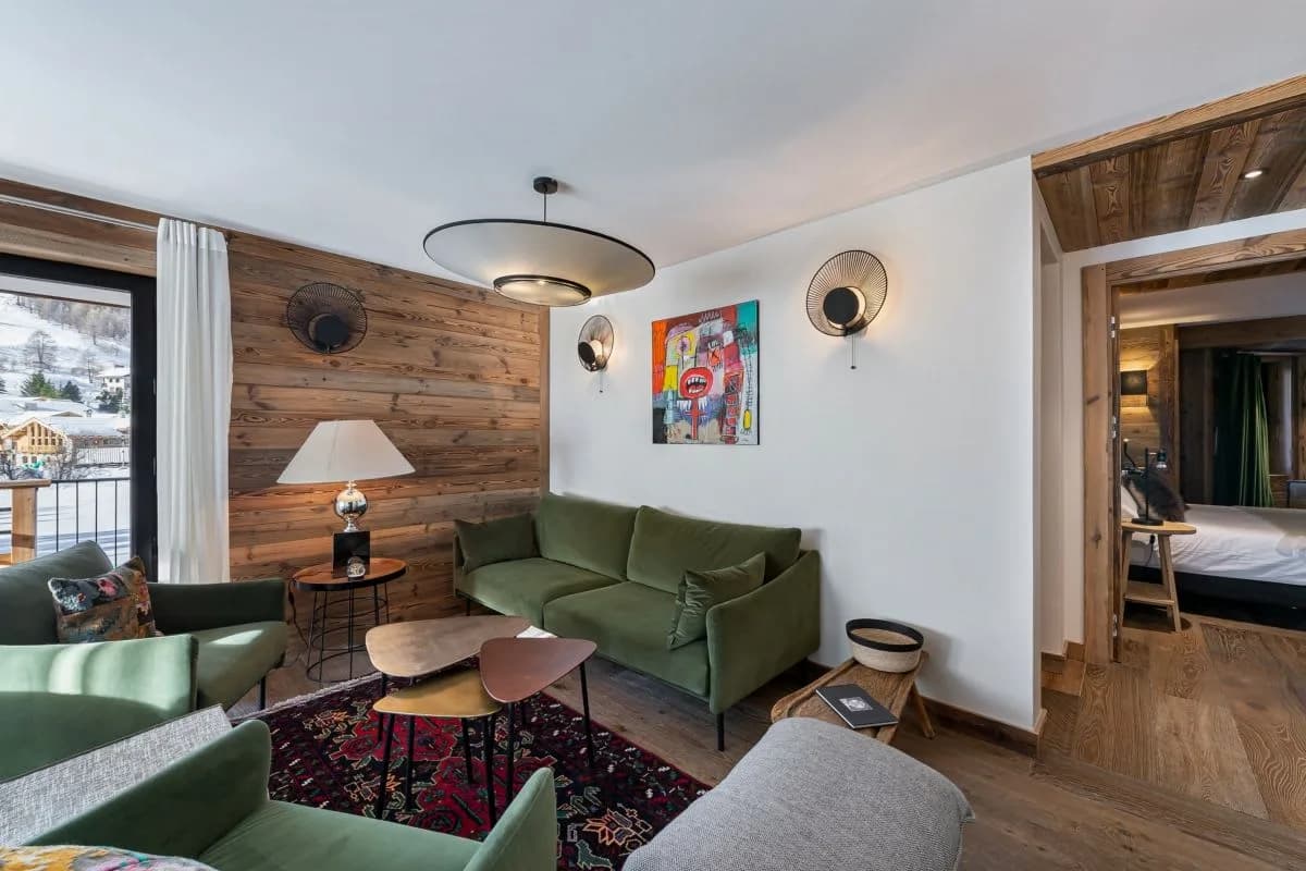 Bergblick-Alpenapartment mit Kamin, Foto 4