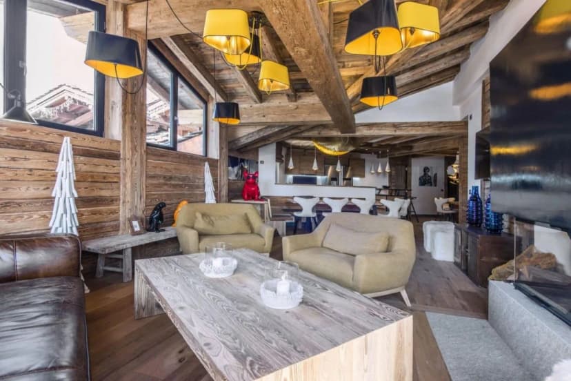 Modern Alpine Penthouse Facing Olympic Track