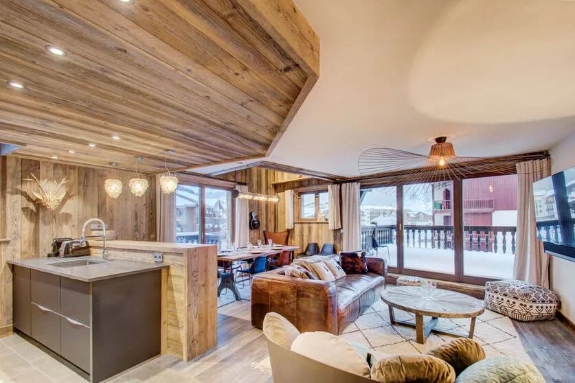 Duplex Esquí en el Centro de Val d’Isère, foto 2