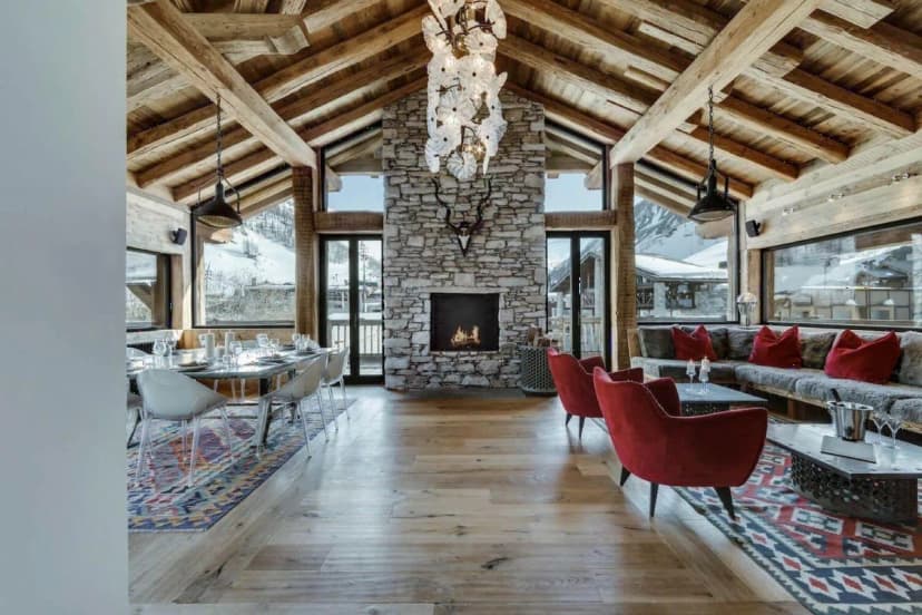 Luxury Ski Chalet With Terrace Views