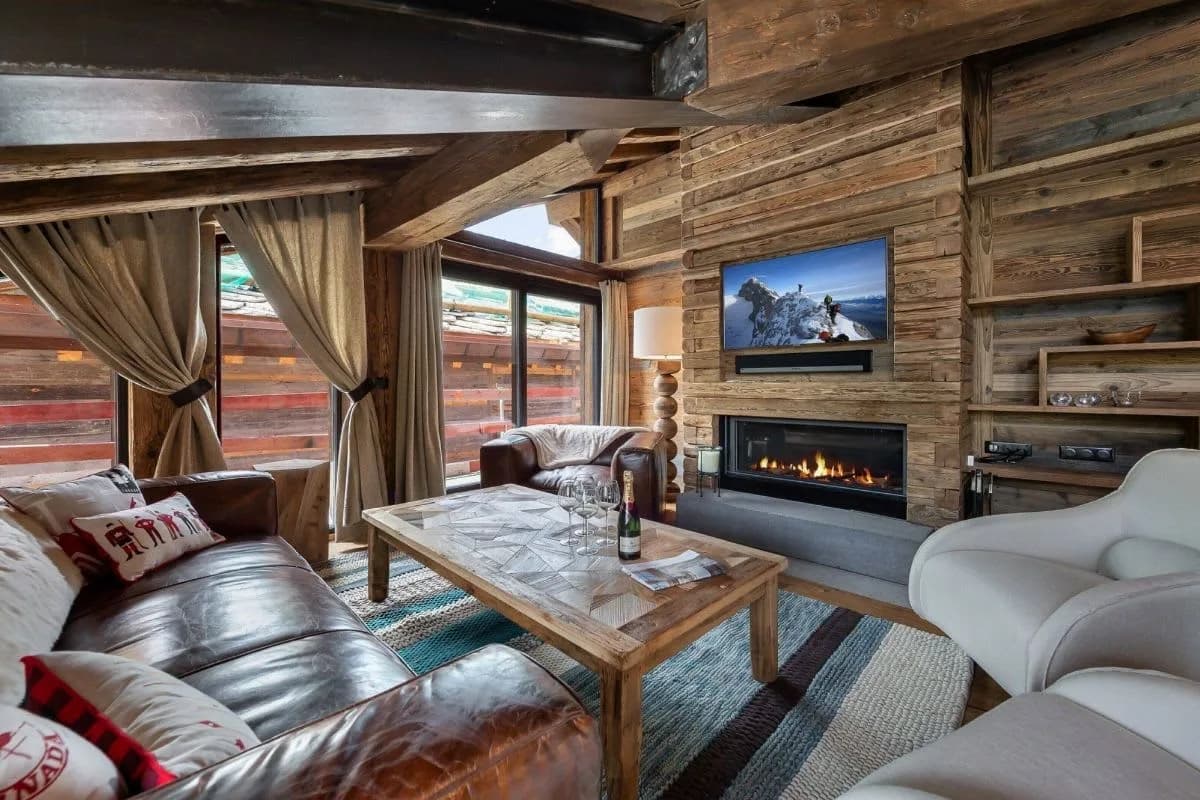 Zentral gelegenes Chalet in Val d’Isère mit Komfort