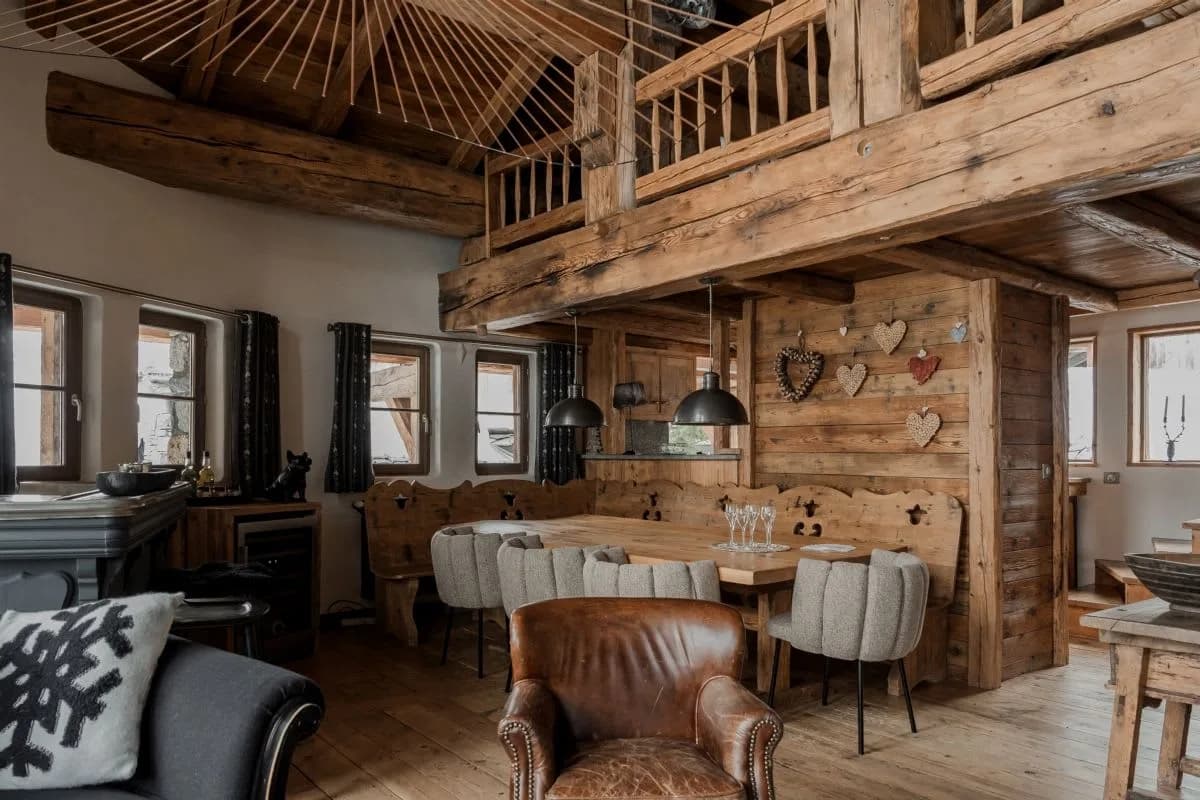 Chalet de Montagne avec Bar et Cheminée, photo 4