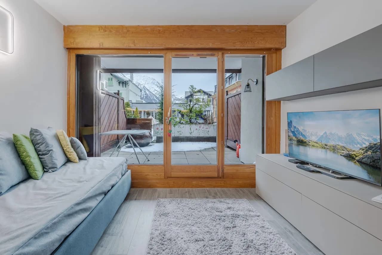 Modernes Chamonix-Apartment mit Bergblick, Foto 3