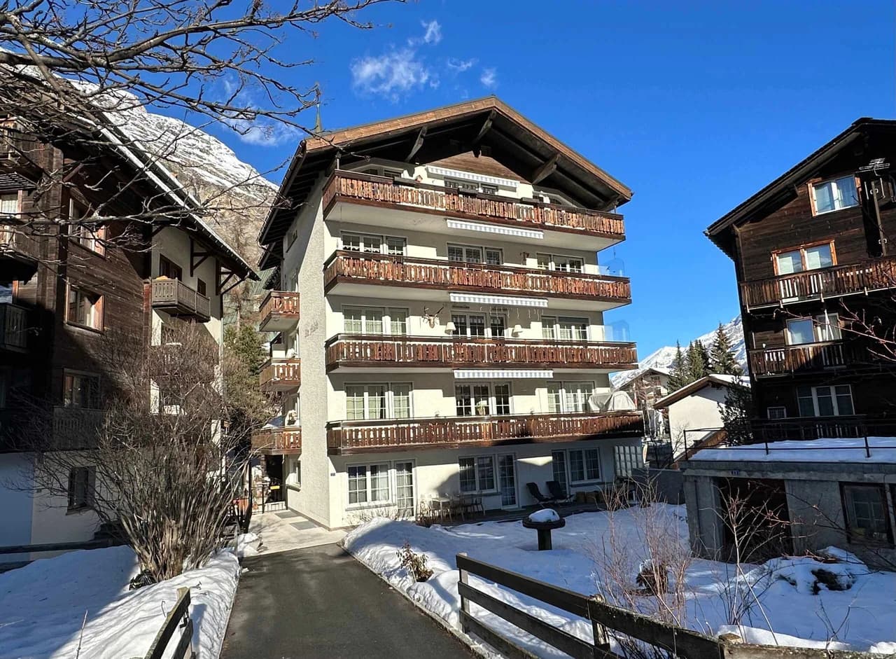 Klassisches Zermatt-Studio im Dorfzentrum, Foto 3