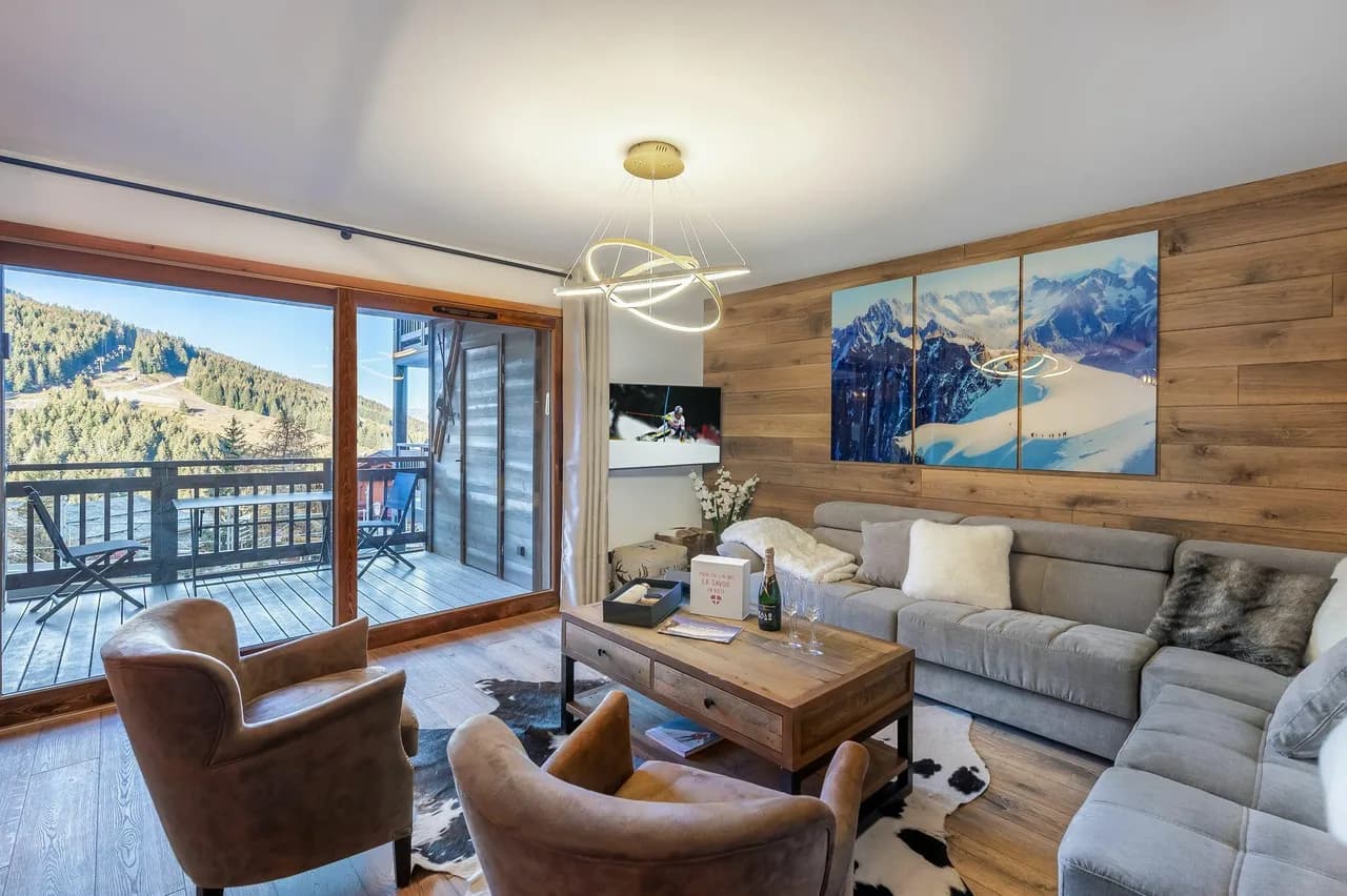 Elegante Apartamento de Esquí en el Centro de Courchevel, foto 2