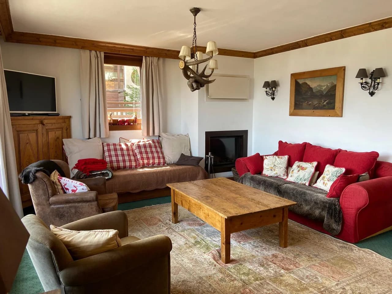 Warmes Berg-Apartment in Courchevel