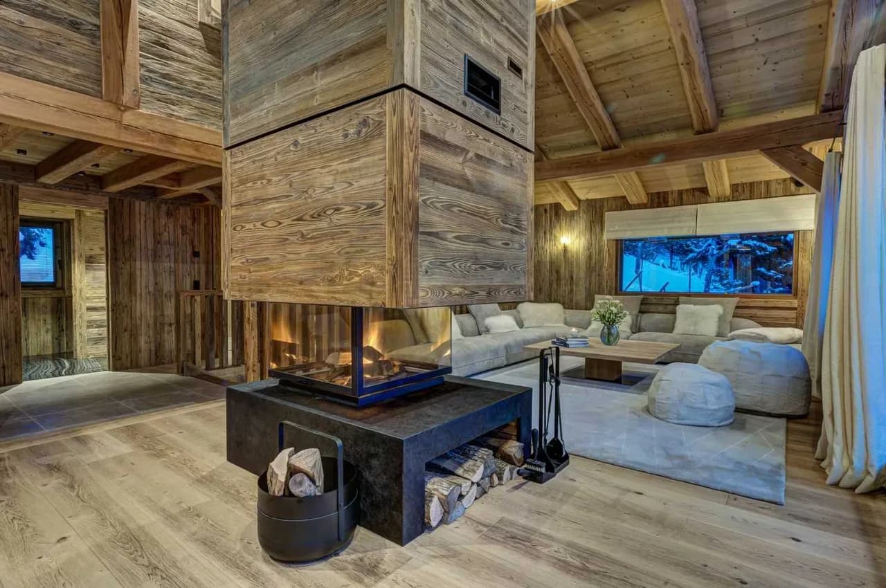 Chalet alpin moderne avec jacuzzi, photo 2