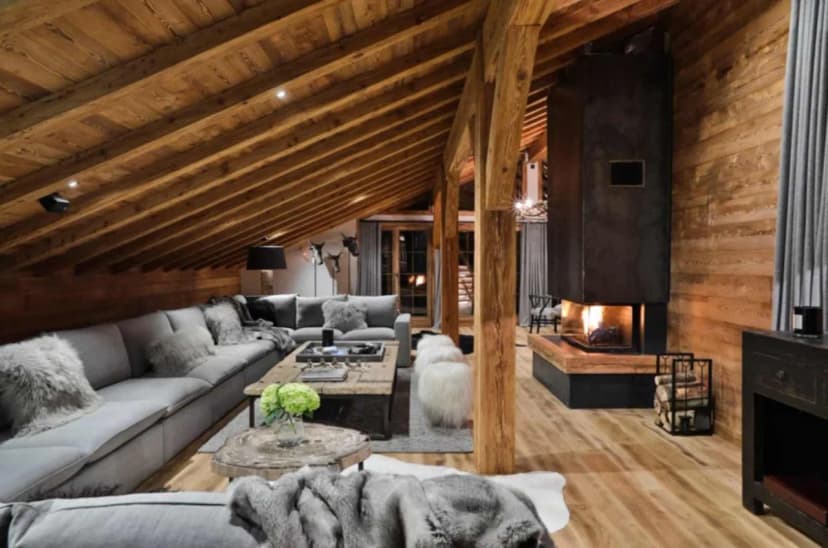 Grand Alpine Chalet With Mont Blanc Views