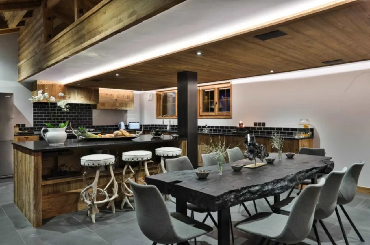 Grand Chalet Alpin Avec Vue sur le Mont Blanc, photo 4