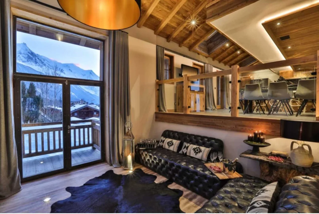 Grand Chalet Alpin Avec Vue sur le Mont Blanc, photo 5