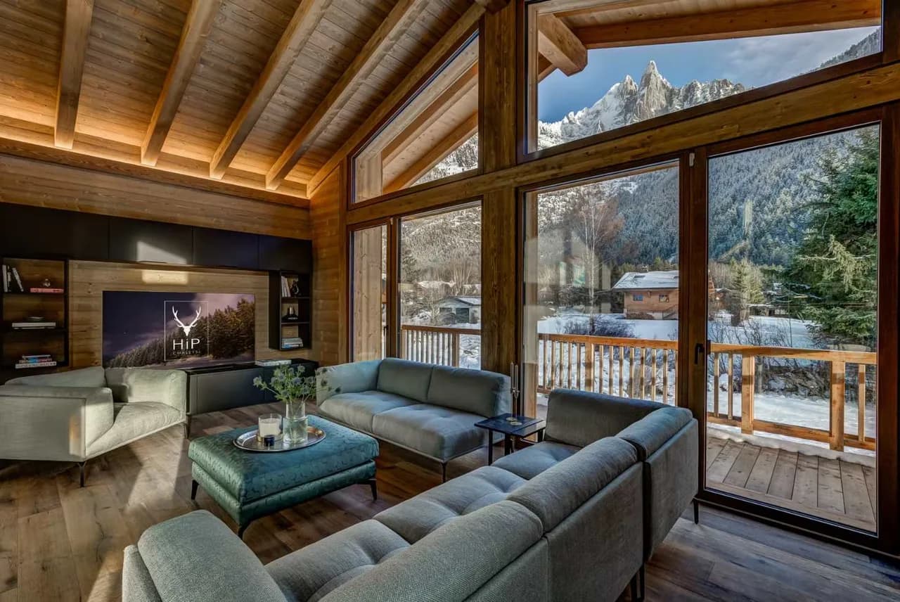 Chalet Contemporain Avec Panorama Montagnard Double, photo 3