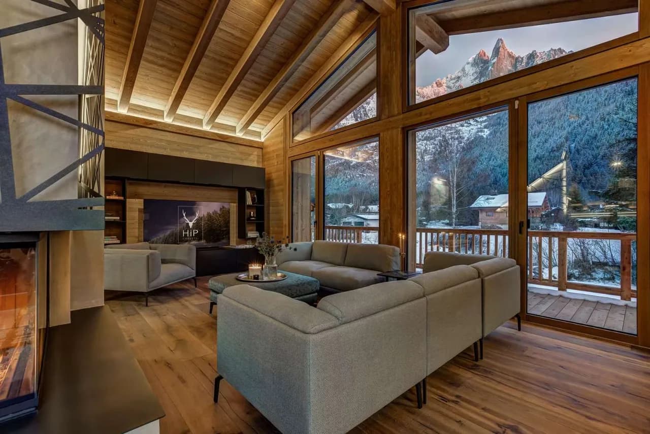 Chalet Contemporain Avec Panorama Montagnard Double, photo 4