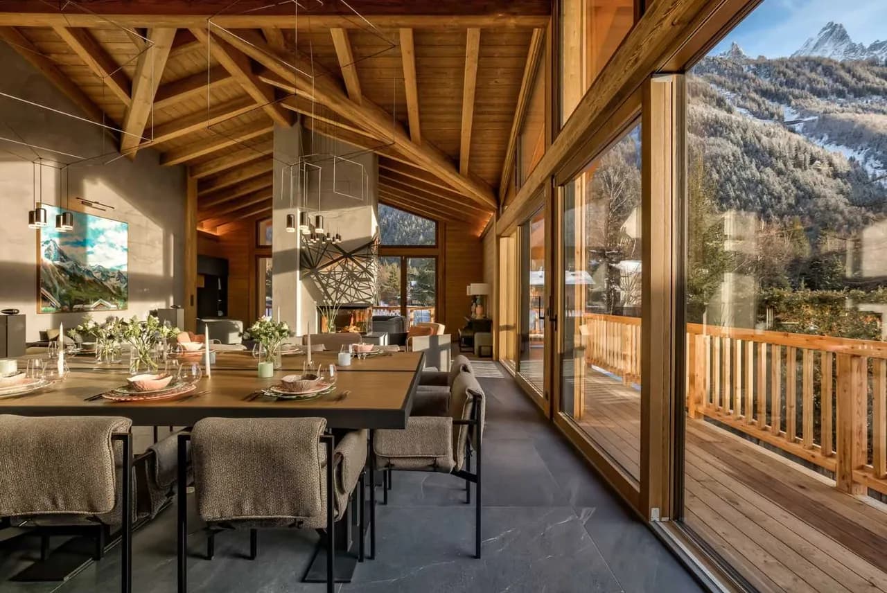 Chalet Contemporain Avec Panorama Montagnard Double, photo 5