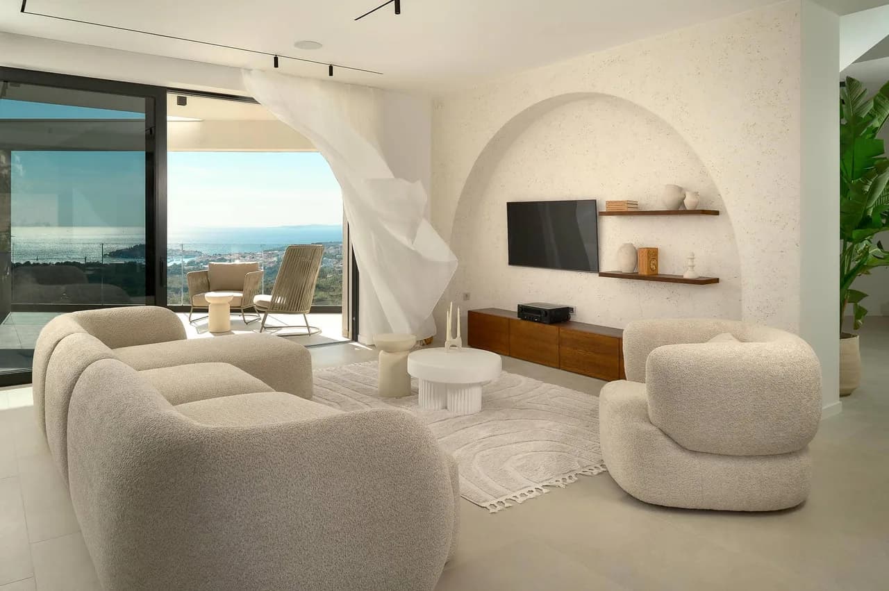 Contemporánea Villa con Vista al Mar y Piscina, foto 2