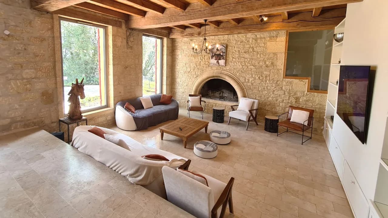 Panoramisches Herrenhaus an der Dordogne, Foto 5
