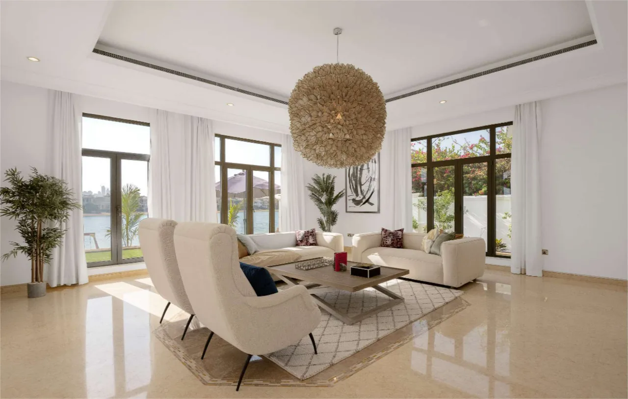Villa Frente al Mar con Vista al Skyline en The Palm, foto 4