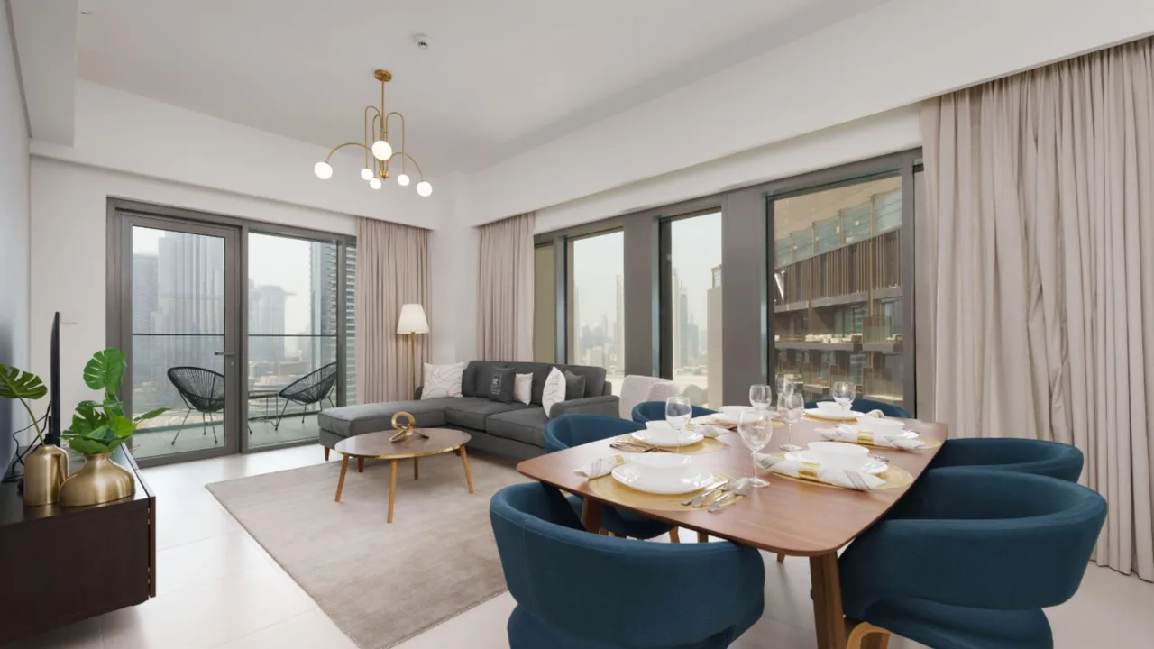 Elegante Apartamento Urbano con Vista Icónica