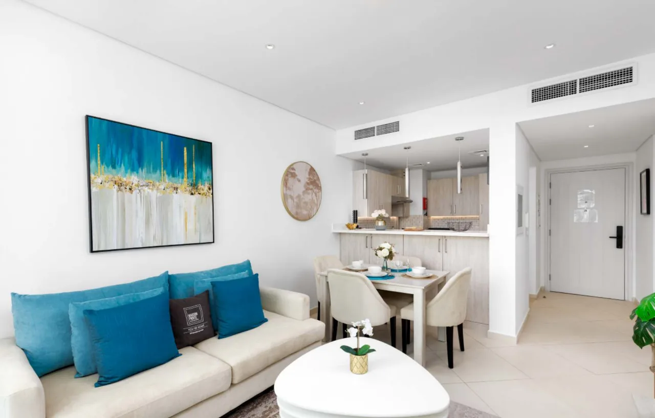 Stilvolle Palm Residence mit Pool, Foto 4