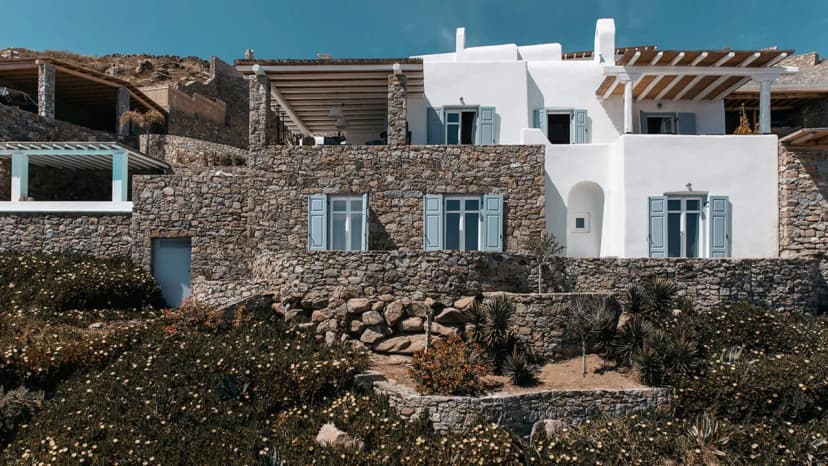 Mykonos Villa With Pool and Views