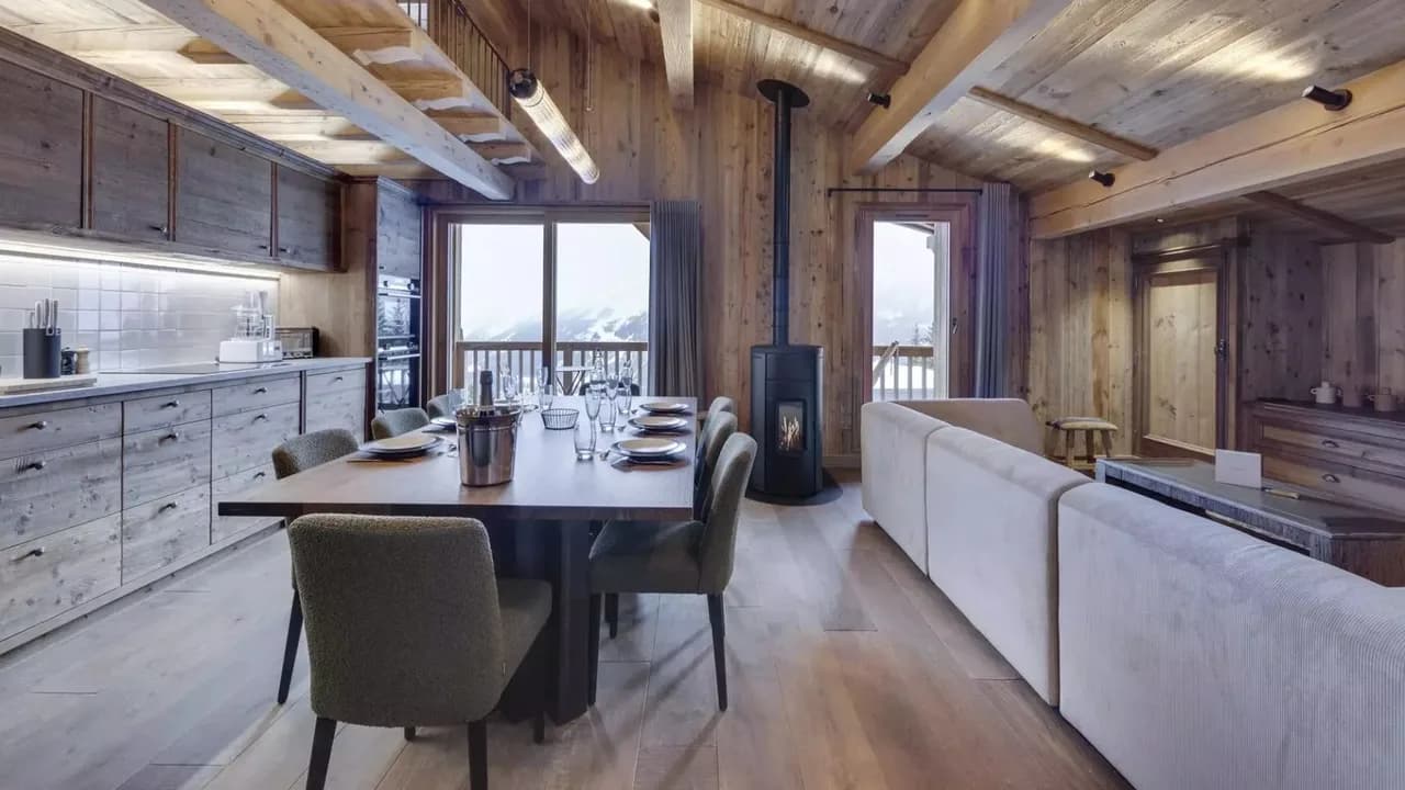 Appartement de Ski Moderne avec Terrasse Scénique, photo 4