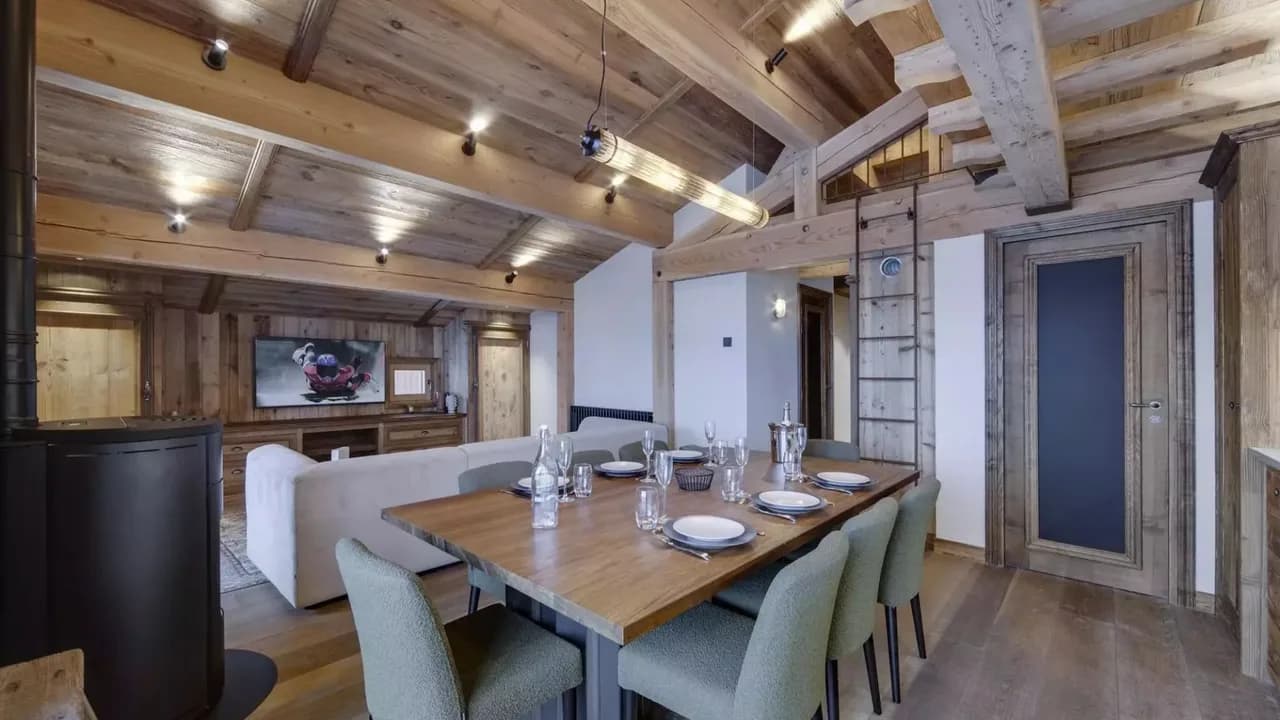 Appartement de Ski Moderne avec Terrasse Scénique, photo 5